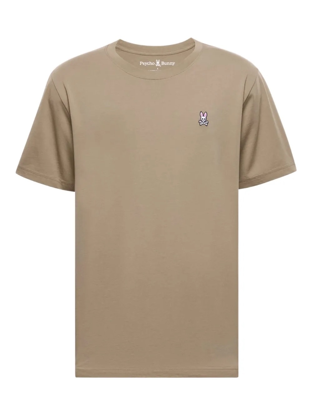 Psycho Bunny Men's Milk Chocolate Brown Crew Neck Logo Tee Sz. 5 Medium